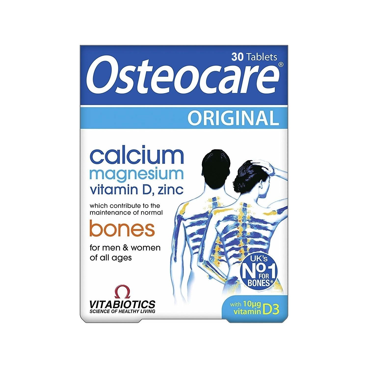 Vitabiotics - Osteocare 30 Tablet 5021265248612 | Fiyatı Özellikleri ve Faydaları